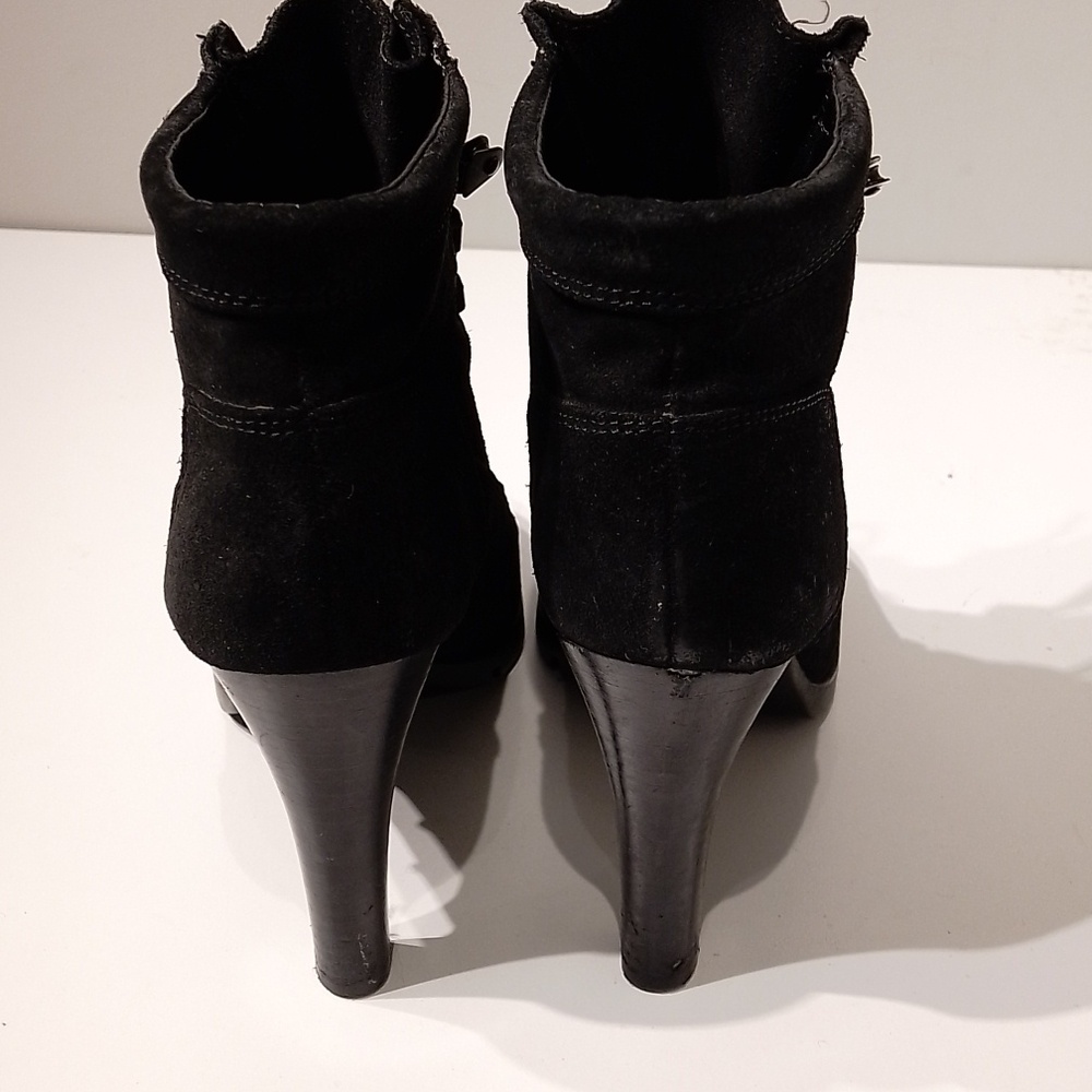 Ralph Lauren Nubuck Black Lace Leather - Picture 8 of 8